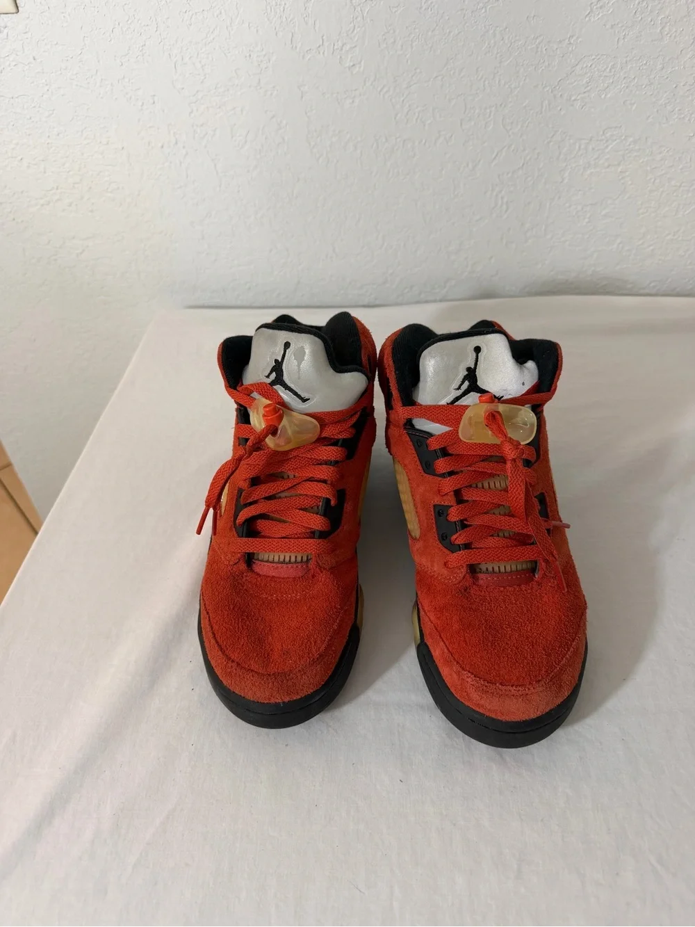 Jordan vibrant red